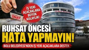 Bolu Belediyesi’nden İş Yeri Açacaklara Destek: Ruhsat Öncesi Hata Yapmayın!