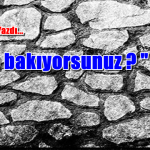 Nereye bakıyorsunuz?
